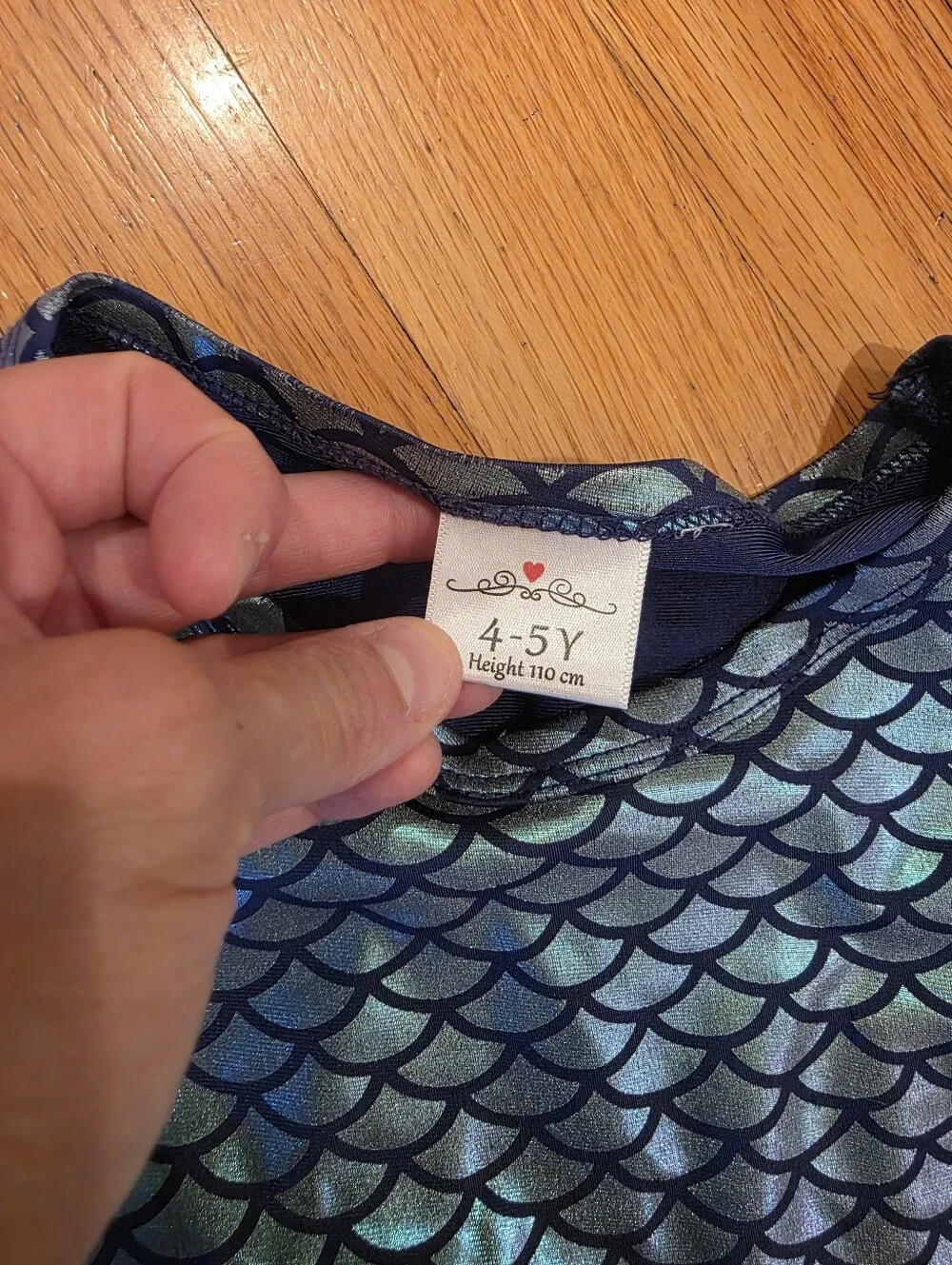 Mermaid Scales Tiered Thule Dress